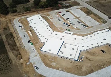 From small office spaces, to multiple story concrete structures